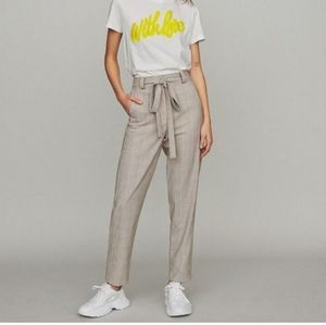 NWT Maje Checkered Pants